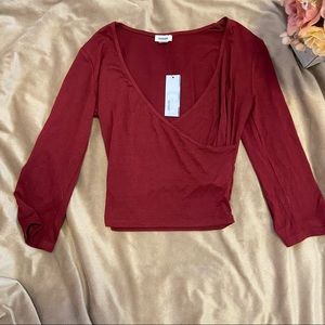 Garage Wrap Crop Top